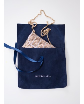 Pochette de soirée or